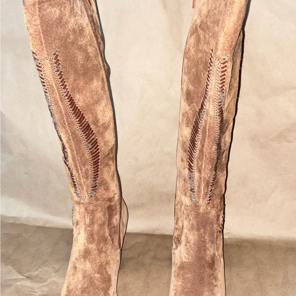 Cold water Creek Leather Boots Size 6M - Picture 10 of 11